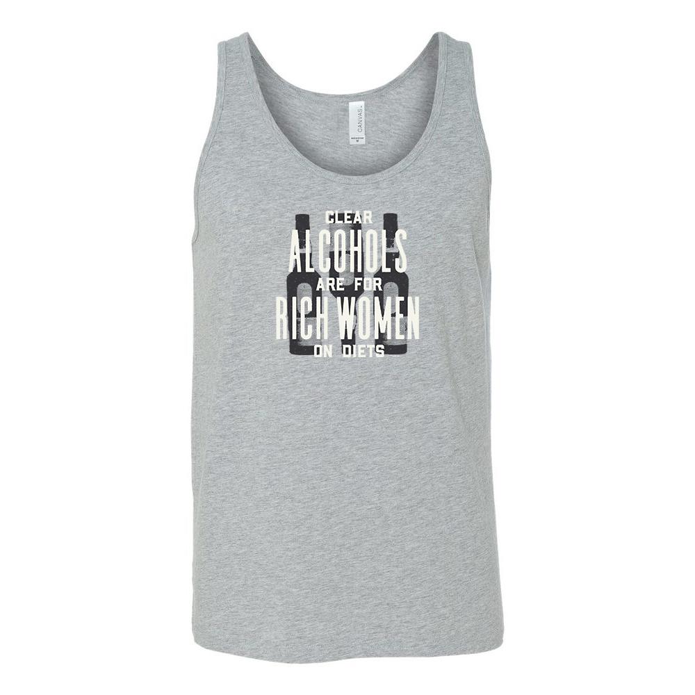 Parks and Recreation Ron Swanson Clear Alcohols Tri-Blend Tank Top