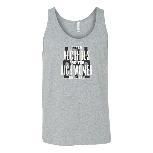 Parks and Recreation Ron Swanson Clear Alcohols Tri-Blend Tank Top