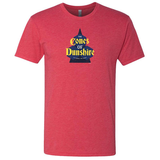 Parks and Recreation The Cones of Dunshire Men's Tri-Blend Short Sleeve T-Shirt