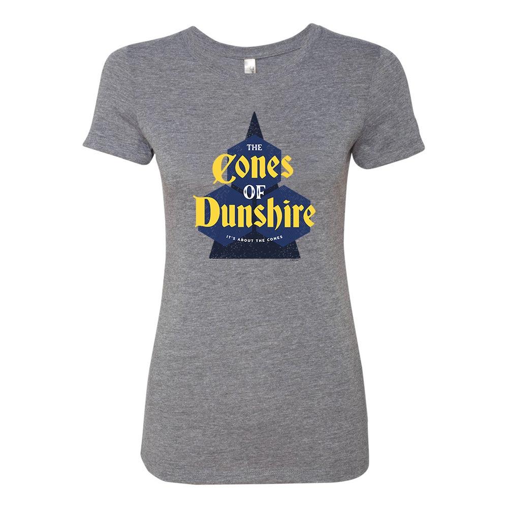 Parks and Recreation The Cones of Dunshire Women's Tri-Blend Short Sleeve T-Shirt