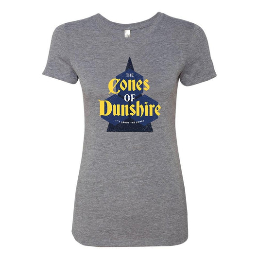 Parks and Recreation The Cones of Dunshire Women's Tri-Blend Short Sleeve T-Shirt