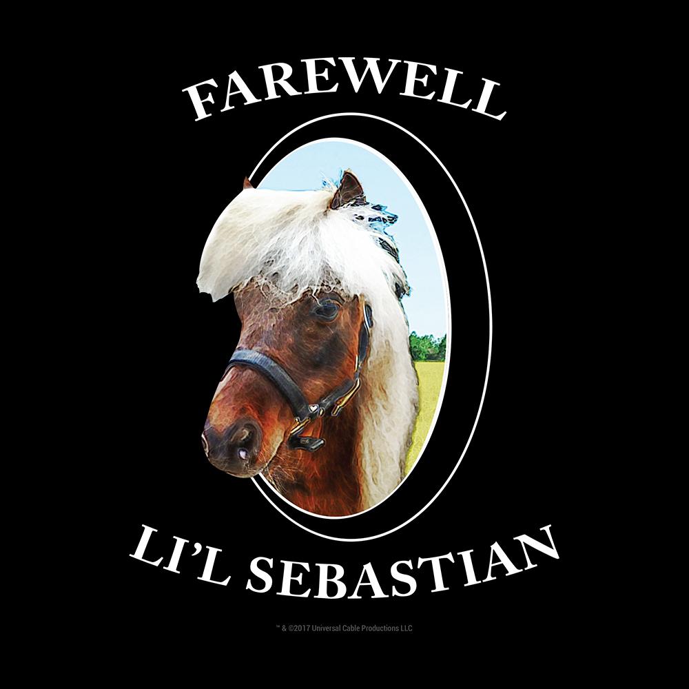 Parks and Recreation Farewell Li'l Sebastian Men's Short Sleeve T-Shirt