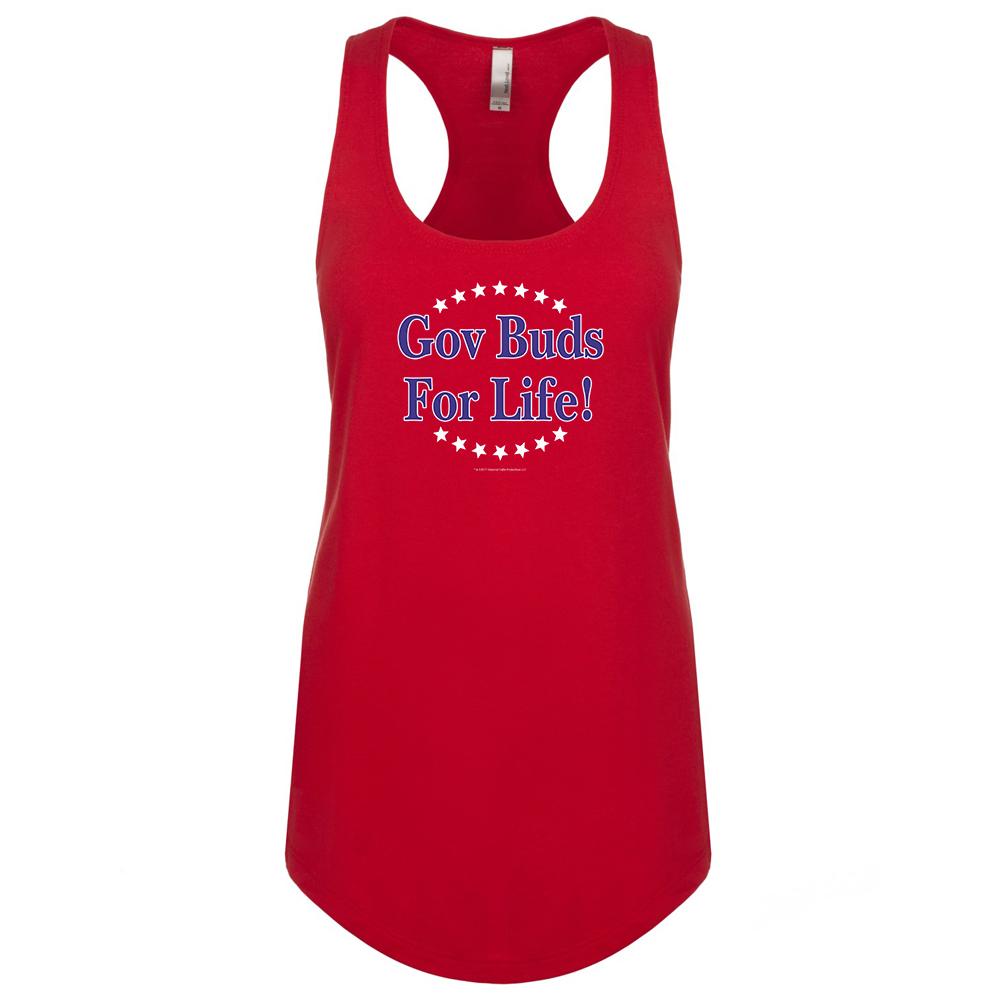 Parks and Recreation Gov Buds For  Life Ideal Racerback Tank
