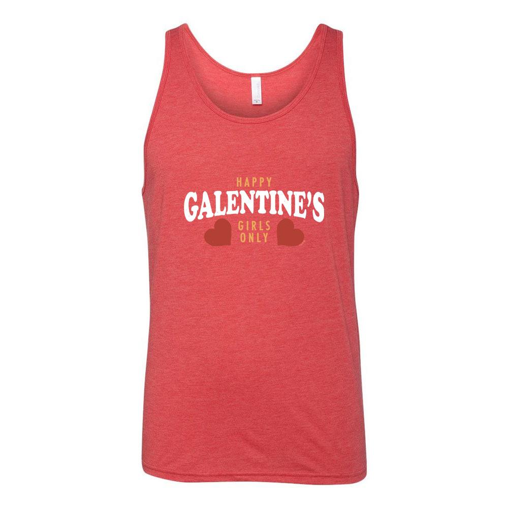 Parks and Recreation Happy Galentine's Girls Only Tri-Blend Tank Top