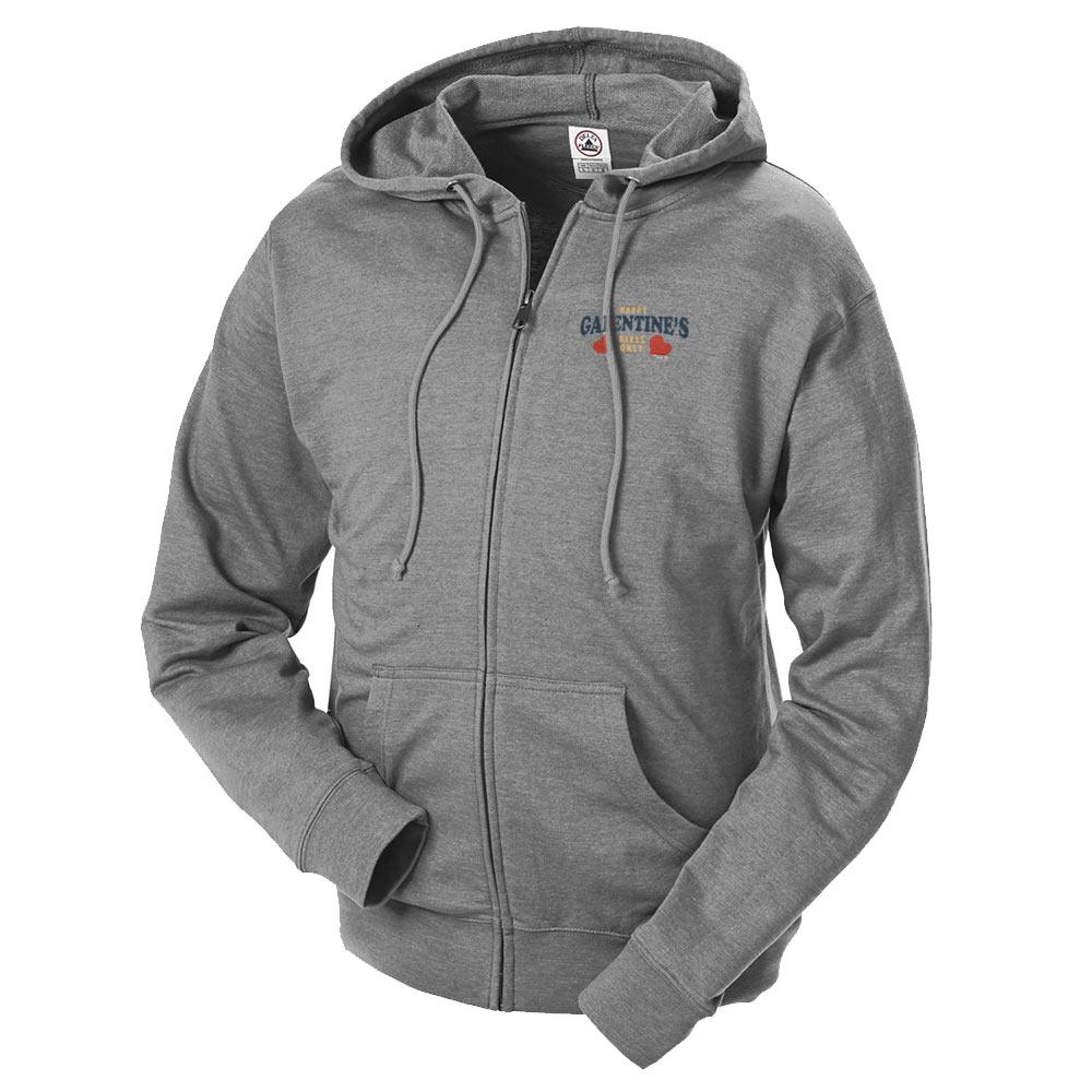 Parks and Recreation Happy Galentine's Girls Only Lightweight Zip Up Hooded Sweatshirt