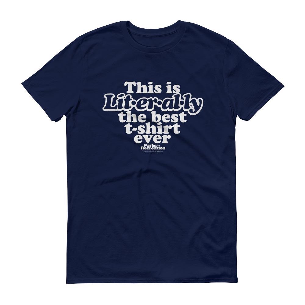 Parks and Recreation Literally Men's Short Sleeve T-Shirt