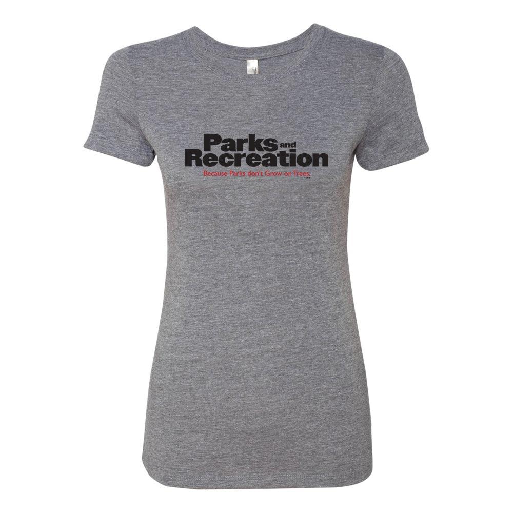 Parks and Recreation Logo Women's Tri-Blend Short Sleeve T-Shirt