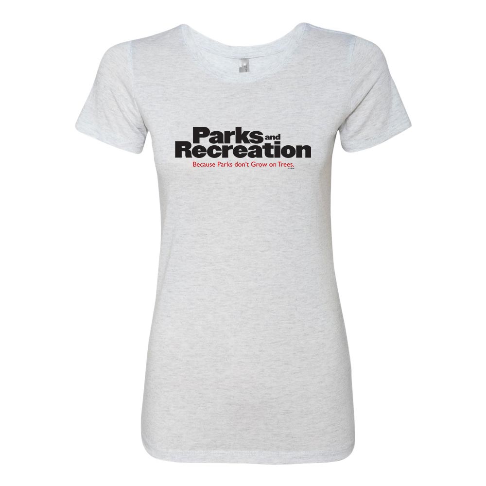 Parks and Recreation Logo Women's Tri-Blend Short Sleeve T-Shirt