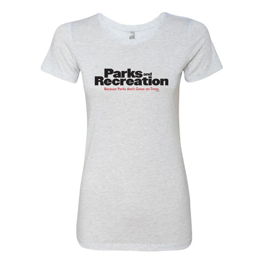Parks and Recreation Logo Women's Tri-Blend Short Sleeve T-Shirt