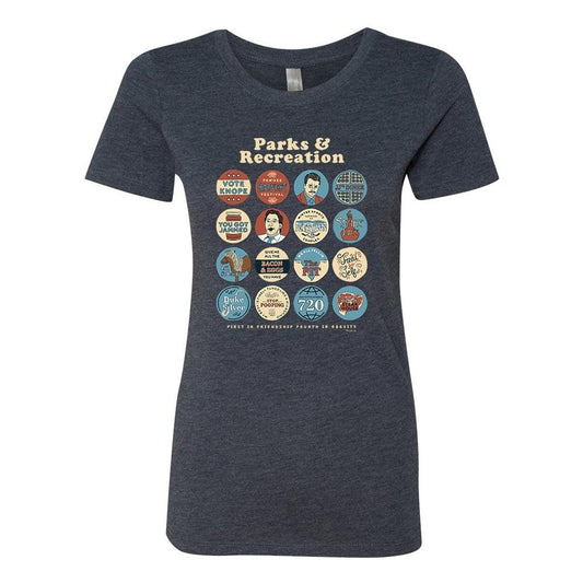 Parks and Recreation Quote Mash-Up Women's Tri-Blend T-Shirt
