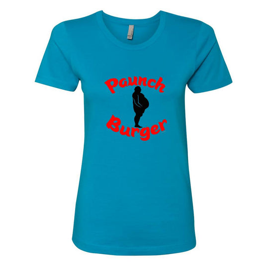 Parks and Recreation Paunch Burger Women's Short Sleeve T-Shirt