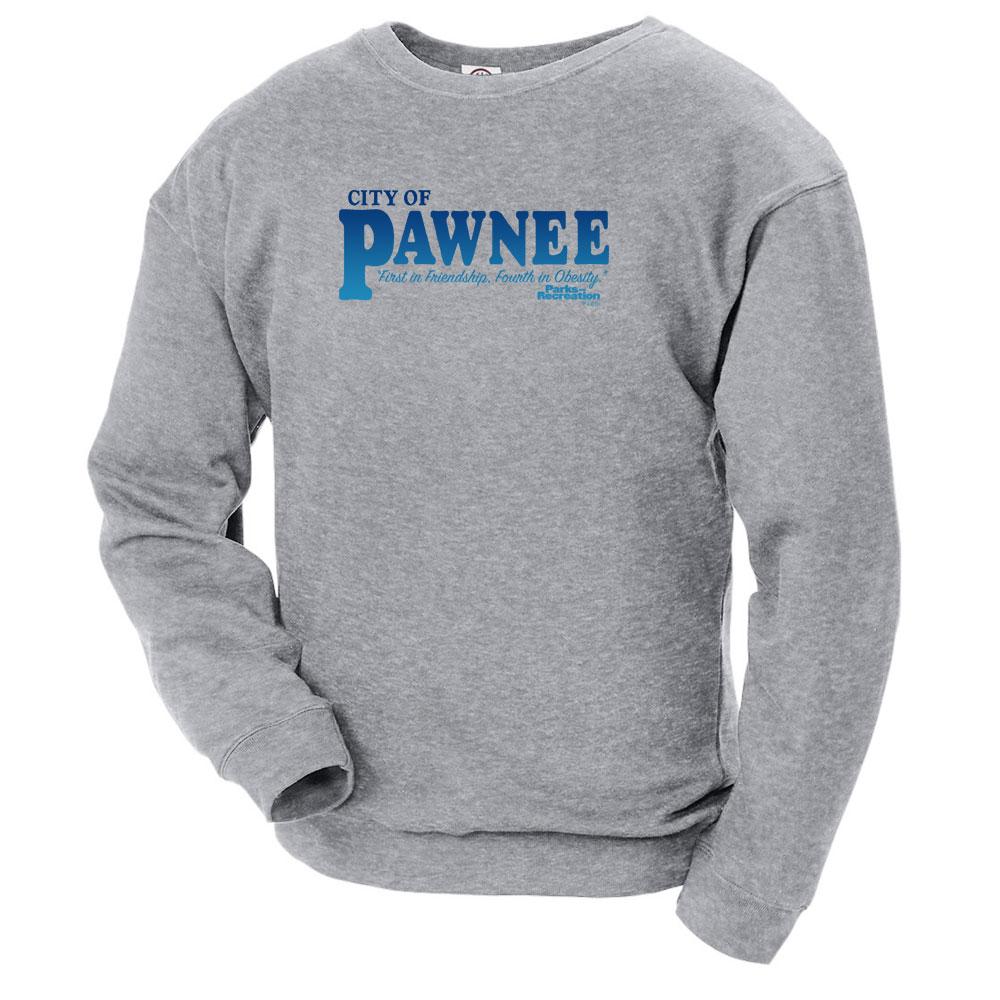 Parks and Recreation Pawnee Crew Neck Sweatshirt