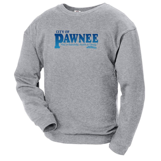Parks and Recreation Pawnee Crew Neck Sweatshirt
