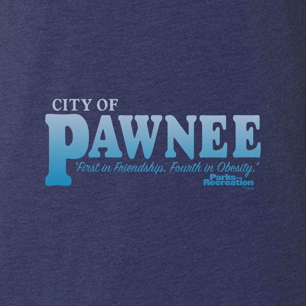 Parks and Recreation Pawnee Men's Tri-Blend Short Sleeve T-Shirt
