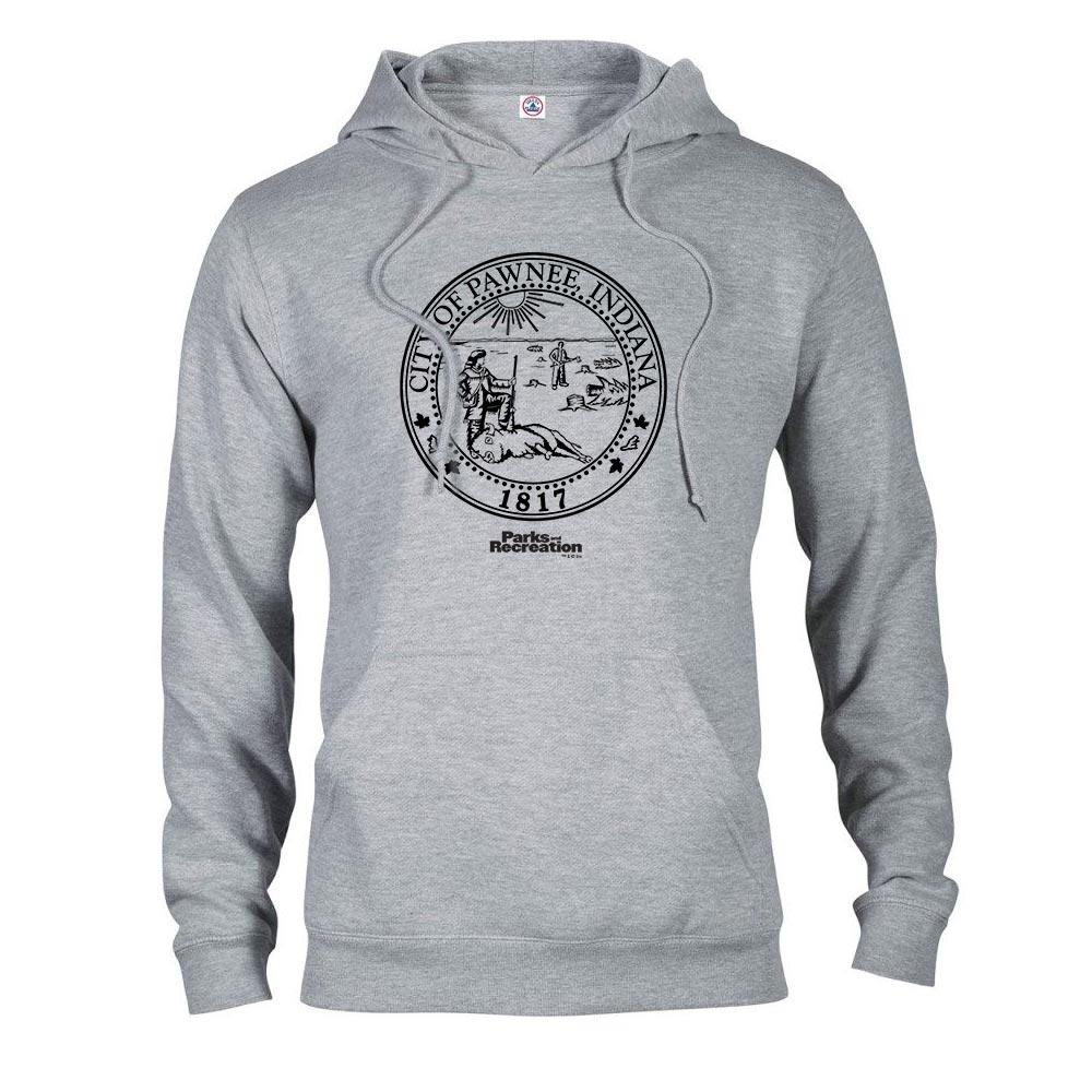 Parks and Recreation Pawnee Seal Hooded Sweatshirt