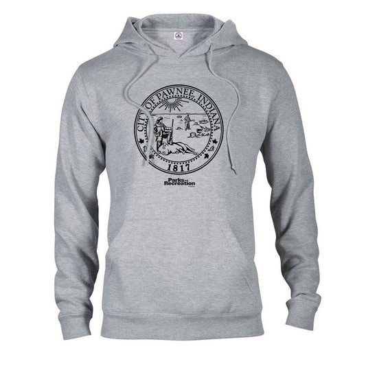 Parks and Recreation Pawnee Seal Hooded Sweatshirt