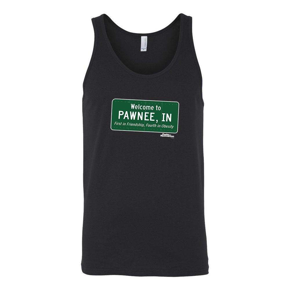 Parks and Recreation Pawnee Sign Tank Top