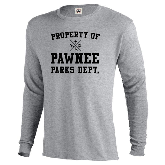 Parks and Recreation Property of Pawnee Long Sleeve T-Shirt
