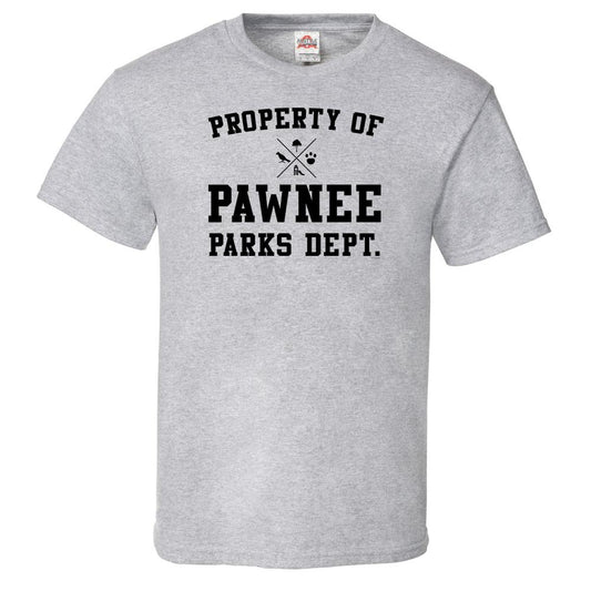Parks and Recreation Property of Pawnee Men's Fitted Short Sleeve T-Shirt