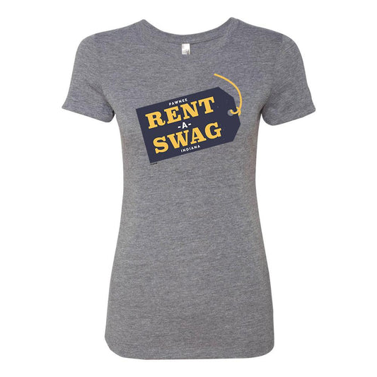 Parks and Recreation Rent-A-Swag Women's Tri-Blend Short Sleeve T-Shirt