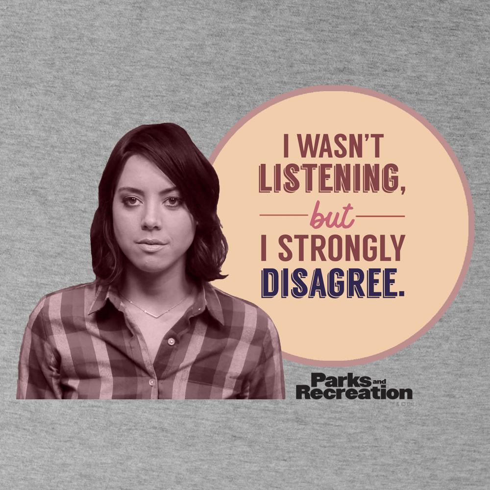 Parks and Recreation I Strongly Disagree Tank Top