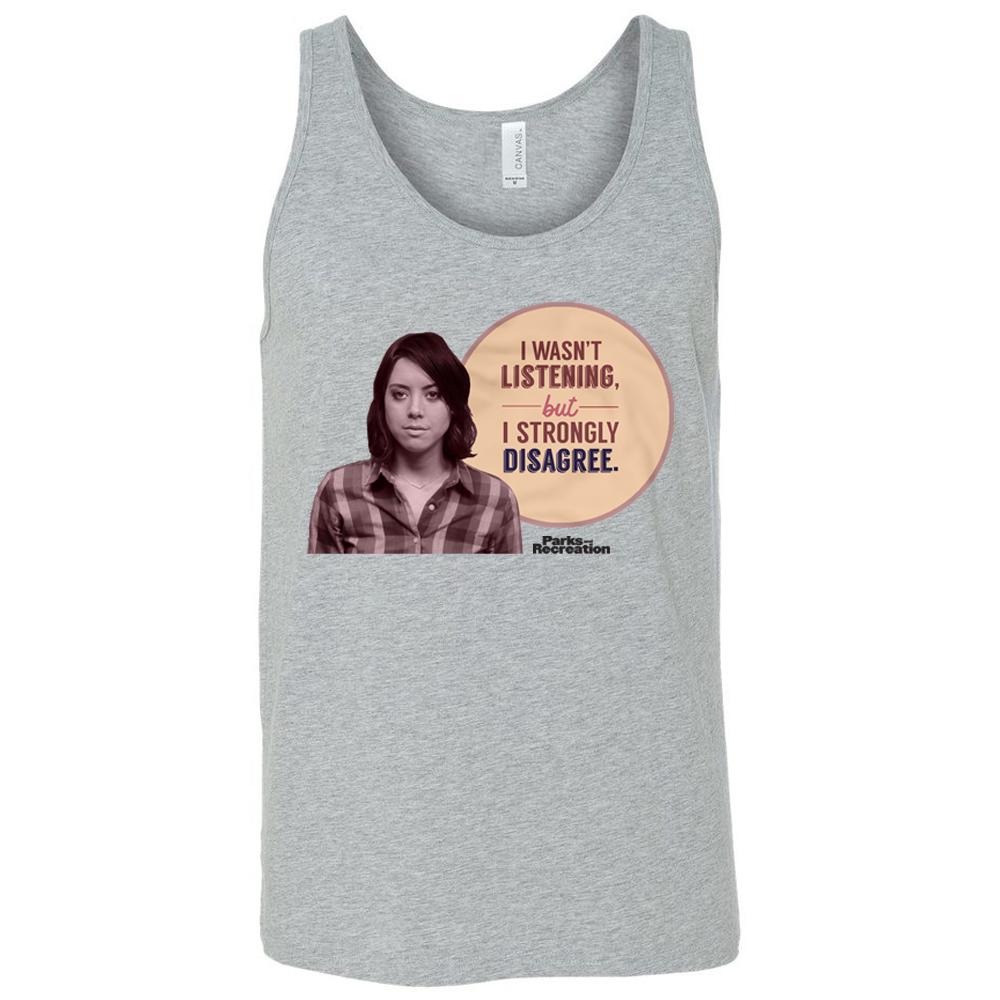 Parks and Recreation I Strongly Disagree Tank Top