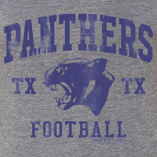 Friday Night Lights Panthers Men's Tri-Blend Short Sleeve T-Shirt-1