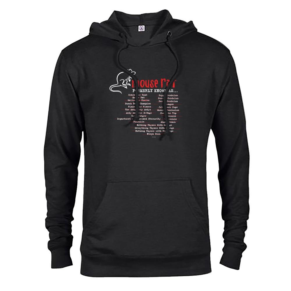 Parks and Recreation Mouse Rat Formerly Known As Hooded Sweatshirt