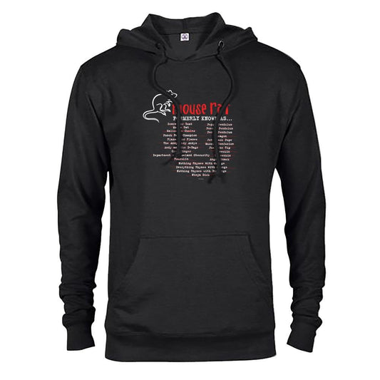 Parks and Recreation Mouse Rat Formerly Known As Hooded Sweatshirt
