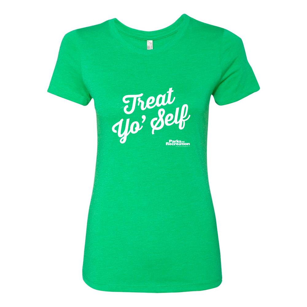 Parks and  Recreation Treat Yo Self St. Paddy's Day Women's T-Shirt