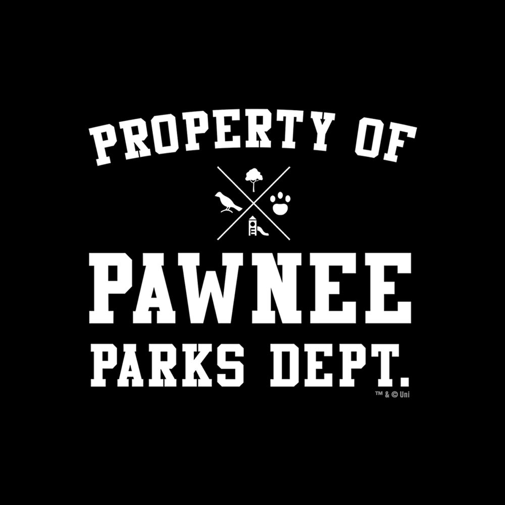 Parks and Recreation Property of Pawnee iPhone Tough Phone Case