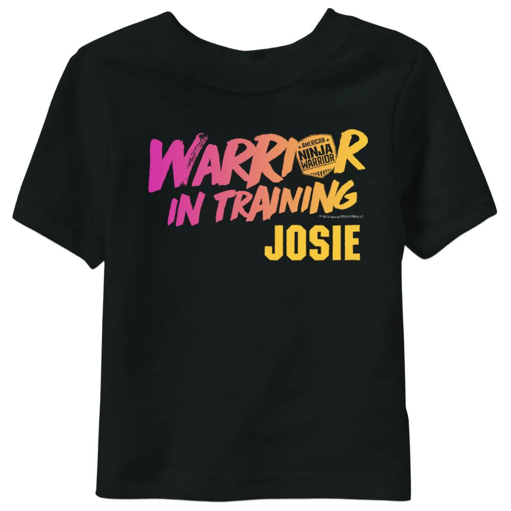 Personalized Warrior In Training Girls Short Sleeve T-Shirt