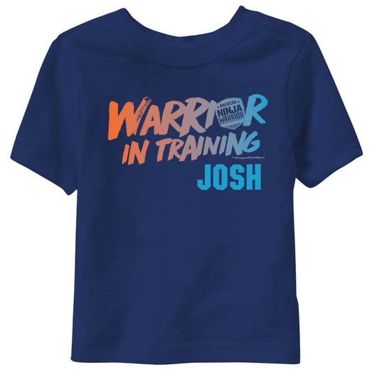 Personalized Warrior In Training Kids Short Sleeve T-Shirt-3