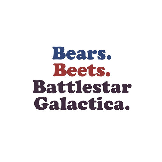 The Office Bears. Beets. Battlestar Galactica Samsung Galaxy Tough Phone Case-1