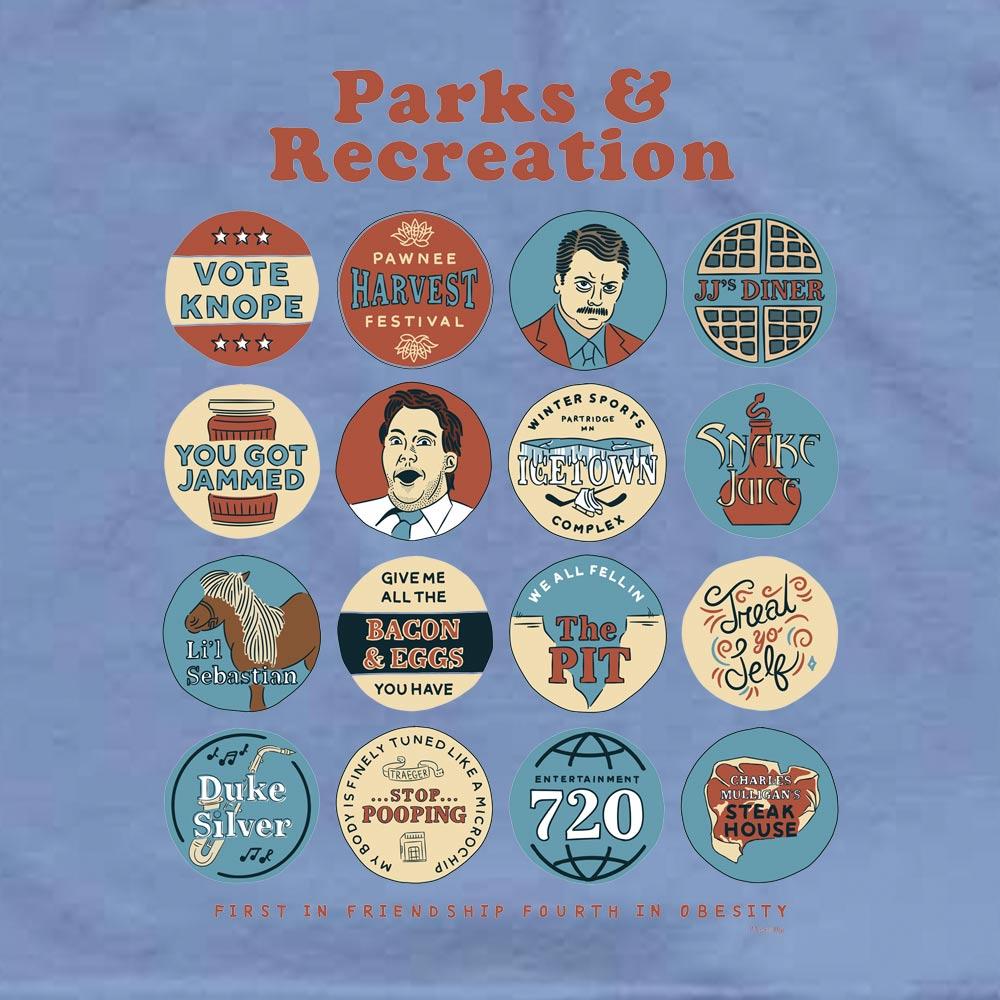 Parks and Recreation Quote Mash-Up Short Sleeve T-Shirt