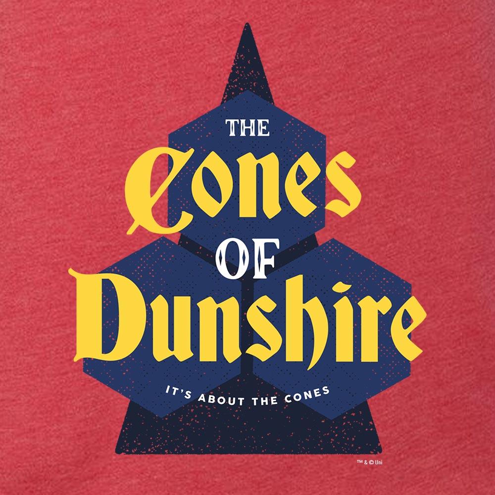 Parks and Recreation The Cones of Dunshire Women's Tri-Blend Racerback Tank Top