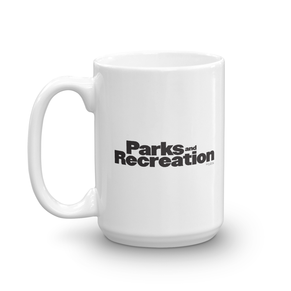 Parks and Recreation Happy Galentine's Day White Mug