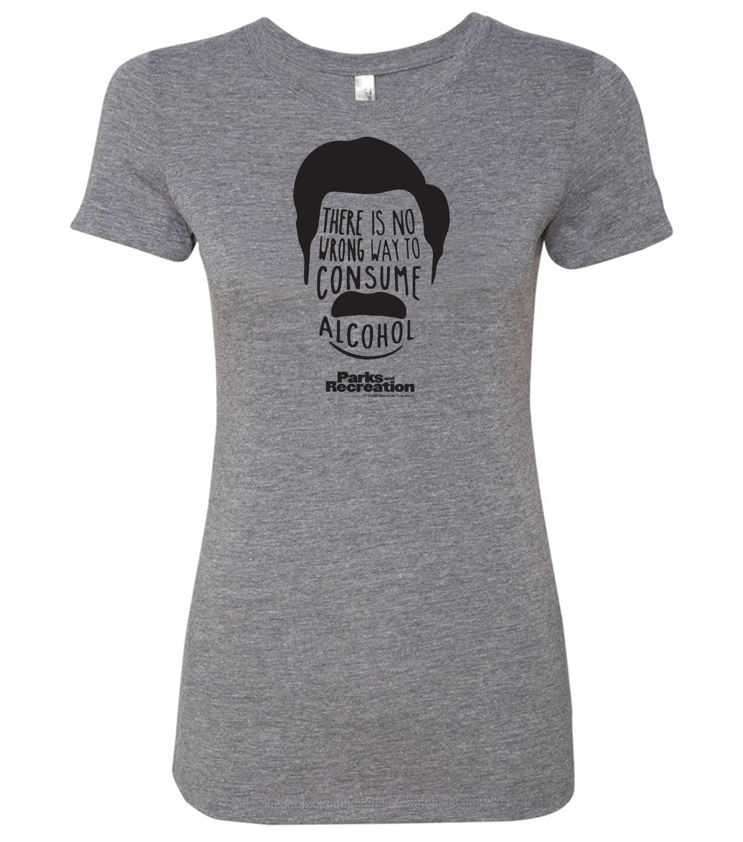 Parks and Recreation Ron Swanson Women's Vintage Tri-Blend Short Sleeve T-Shirt