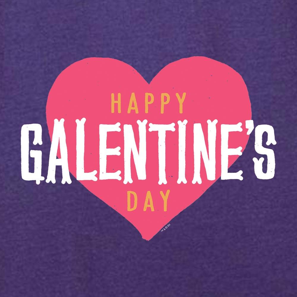 Parks and Recreation Happy Galentine's Day Lightweight Crew Neck Sweatshirt