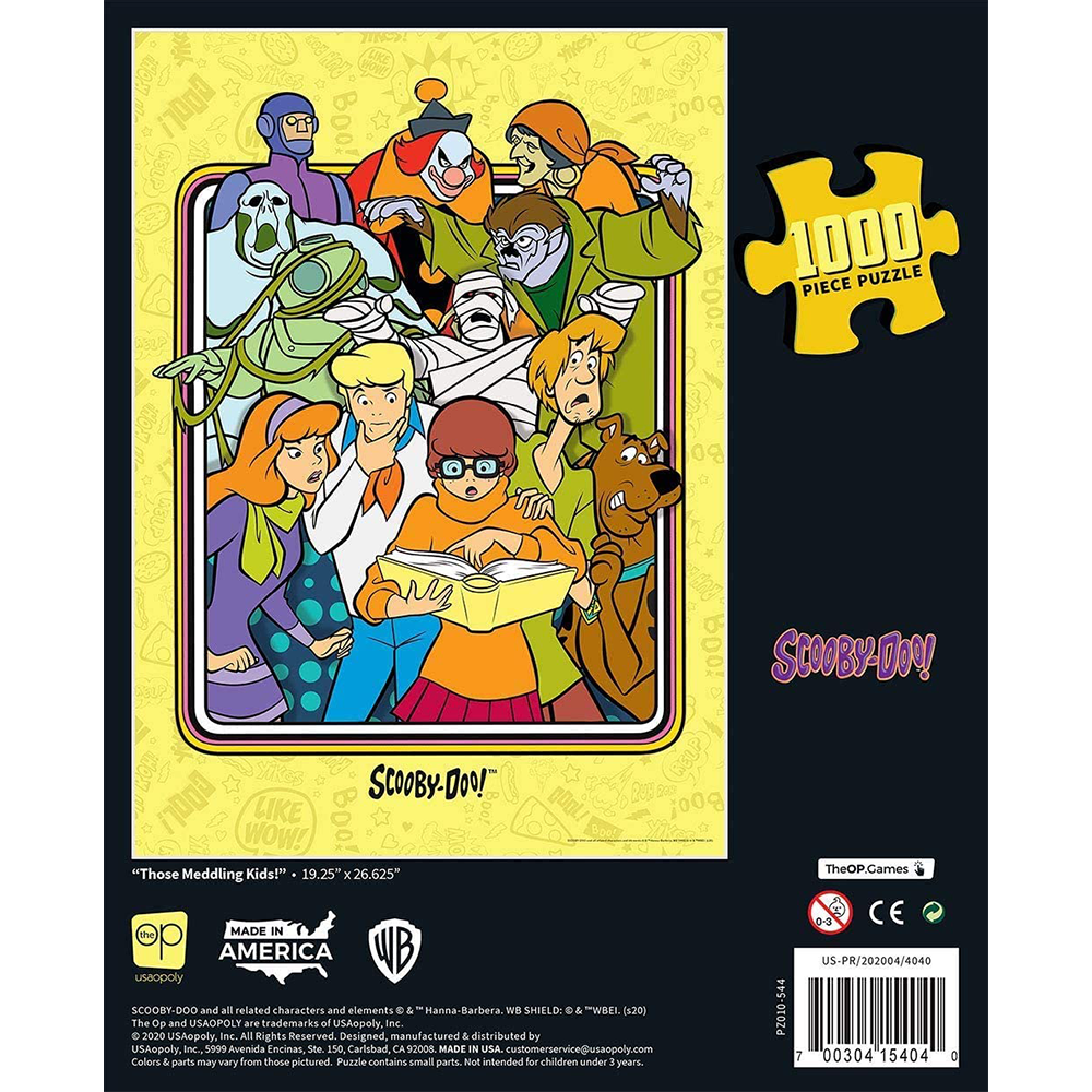 Scooby-Doo Those Meddling Kids 1000 Piece Puzzle