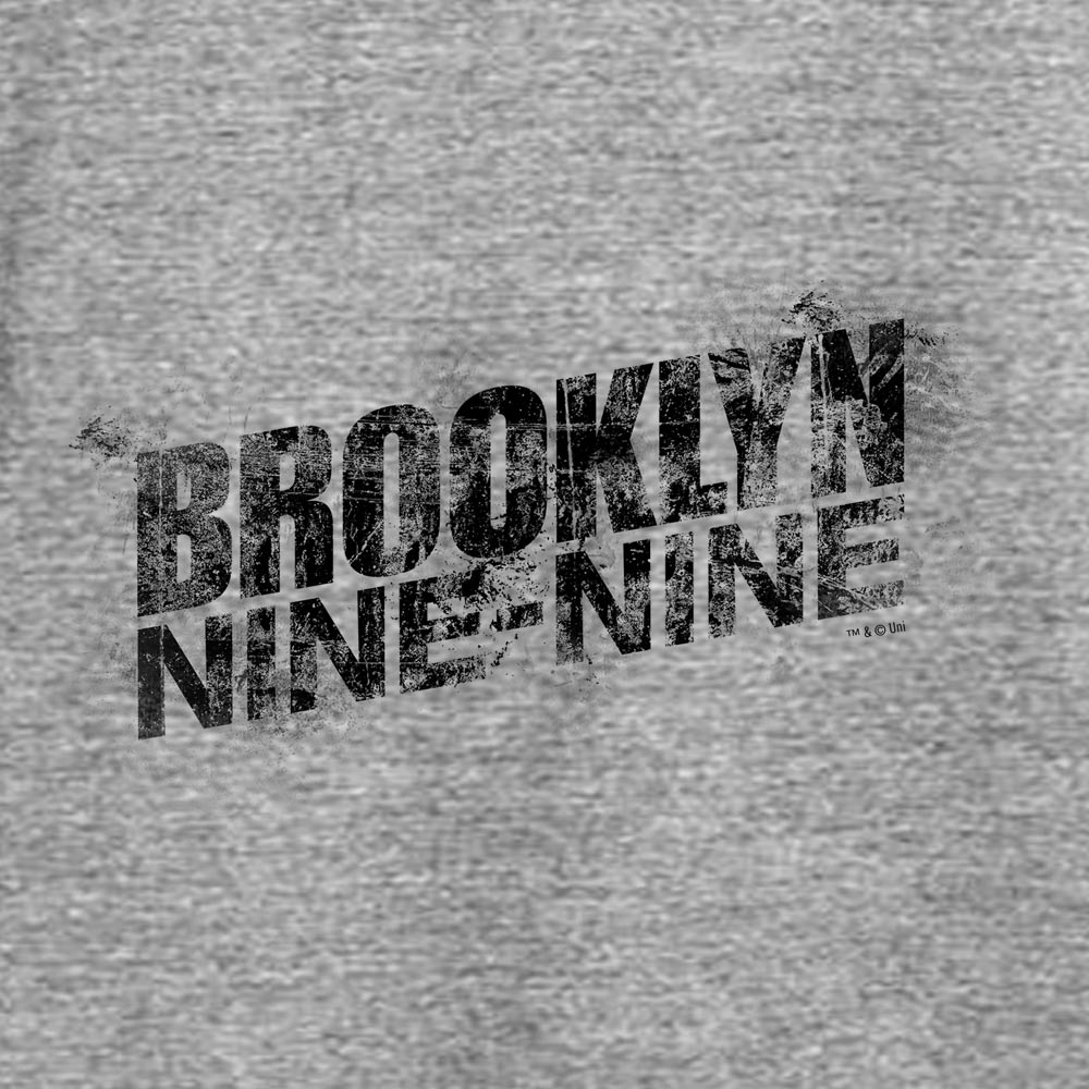 Brooklyn Nine-Nine Logo Tri-blend Raglan Hoodie