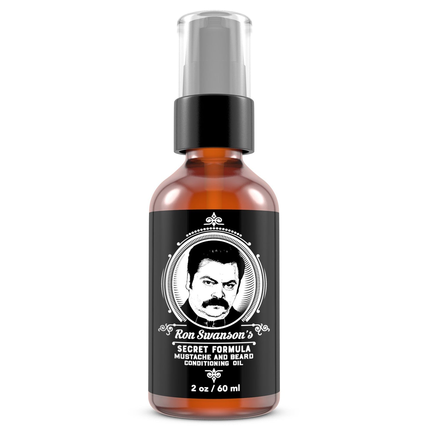 Parks and Recreation Ron Swanson’s Secret Formula Mustache and Beard Conditioning Oil