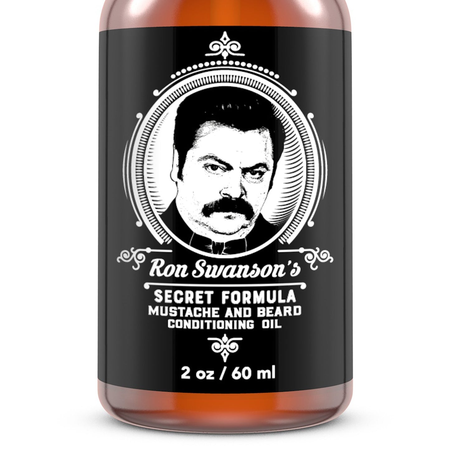 Parks and Recreation Ron Swanson’s Secret Formula Mustache and Beard Conditioning Oil