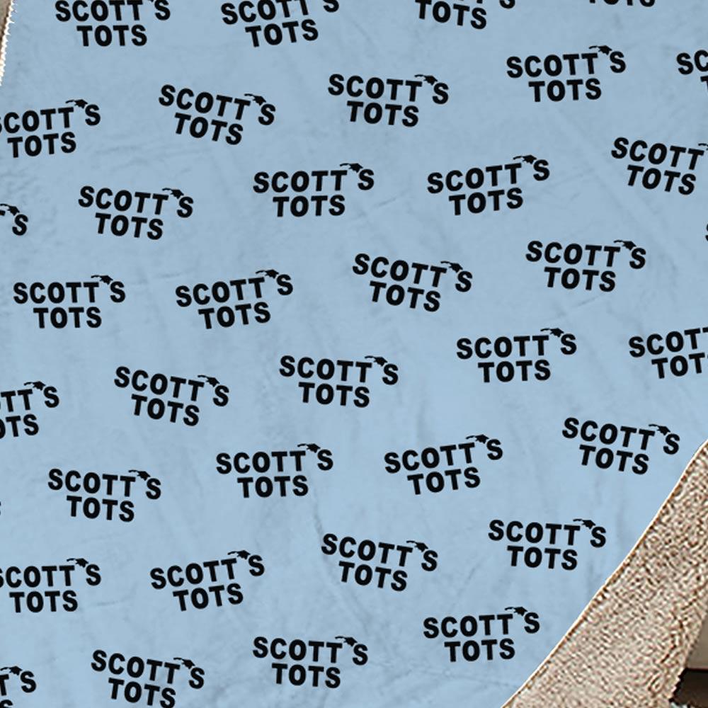 The Office Scott's Tots Sherpa Blanket