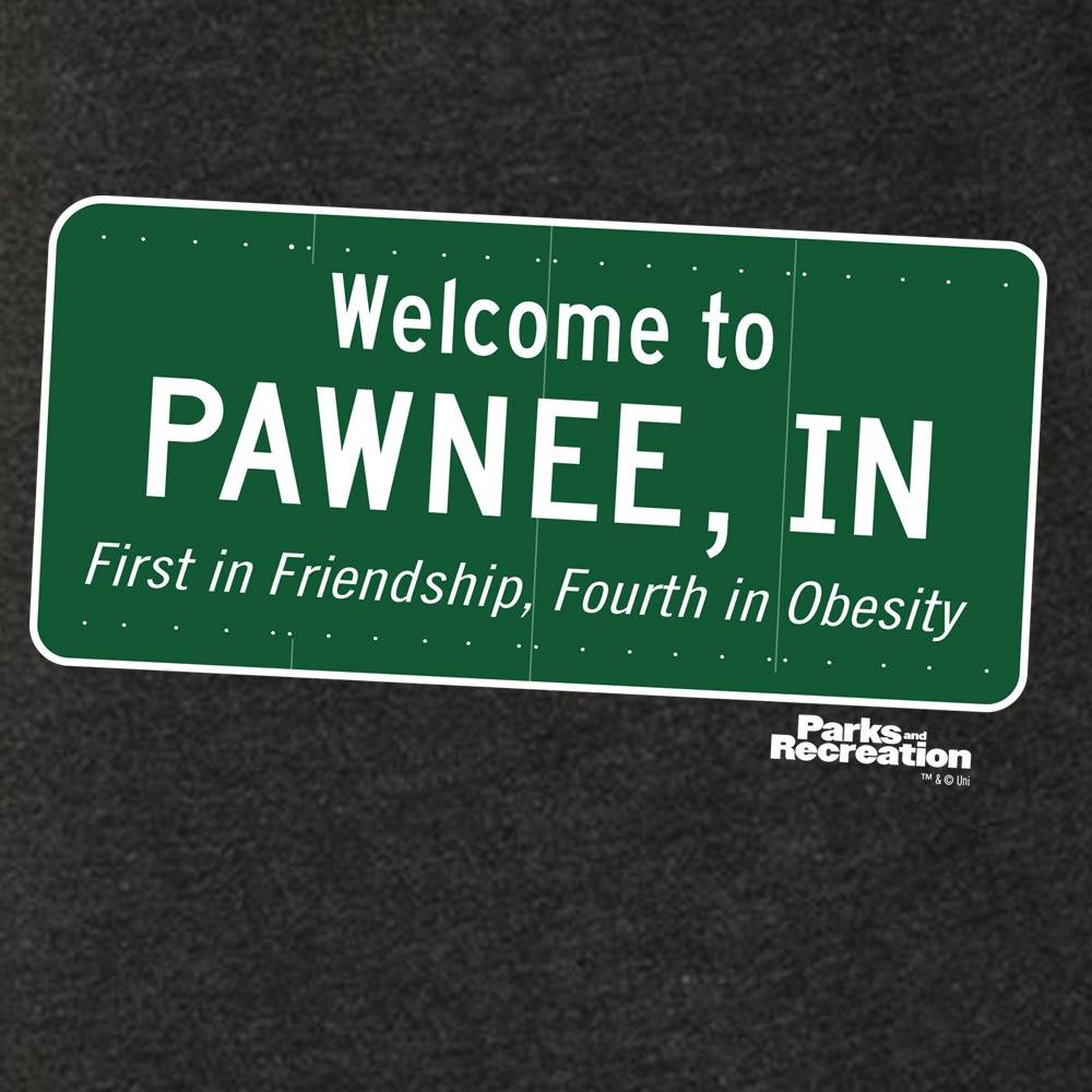 Parks and Recreation Pawnee Sign Women's Tri-Blend Short Sleeve T-Shirt