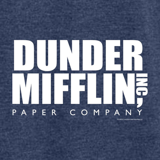 The Office Dunder Mifflin Tri-blend Raglan Hoodie-1