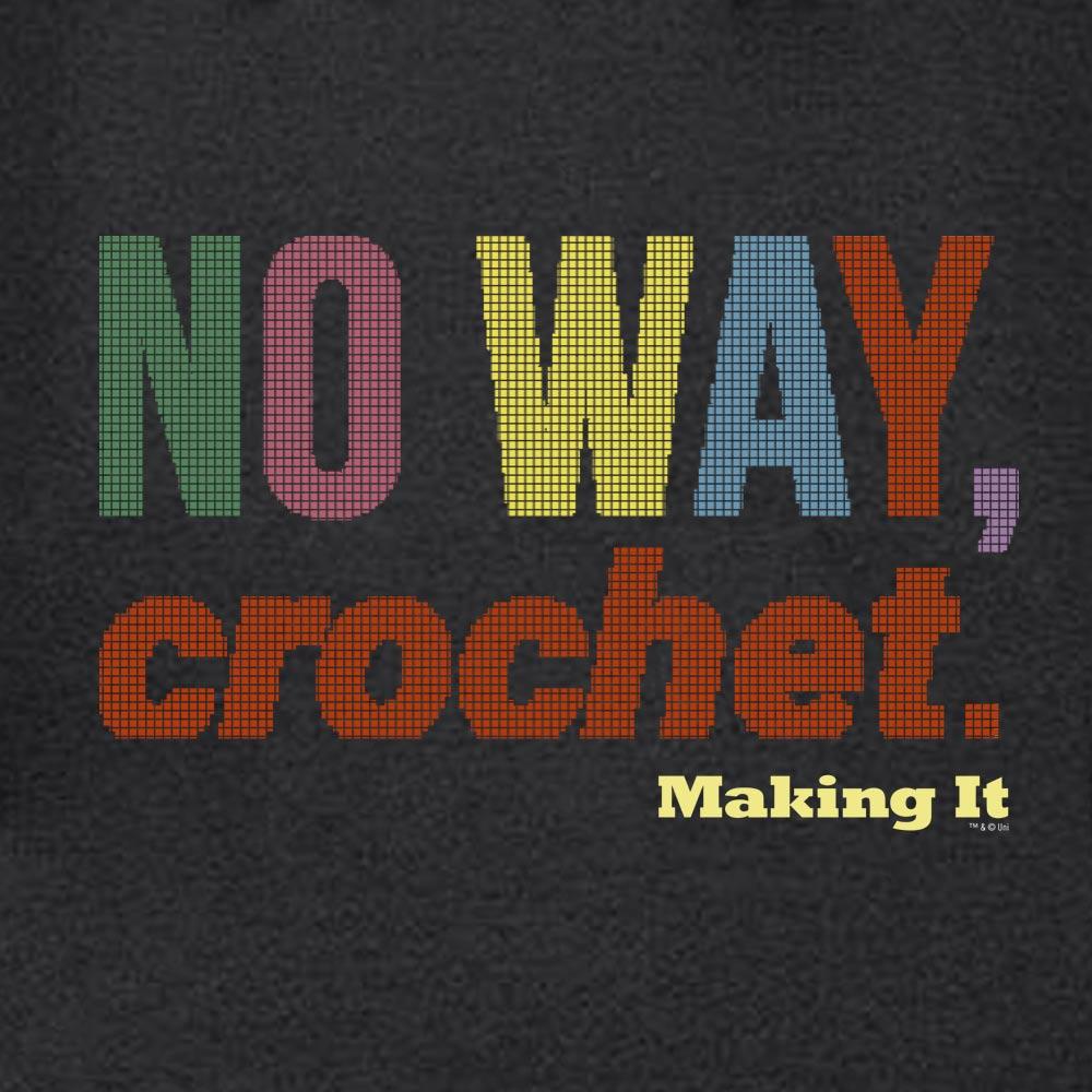 Making It No Way Crochet Lightweight Hooded Sweatshirt