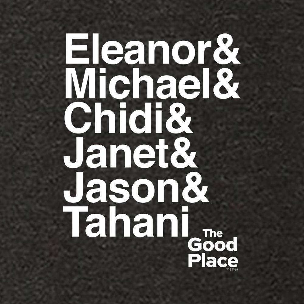 The Good Place Ampersand Men's Tri-Blend Short Sleeve T-Shirt