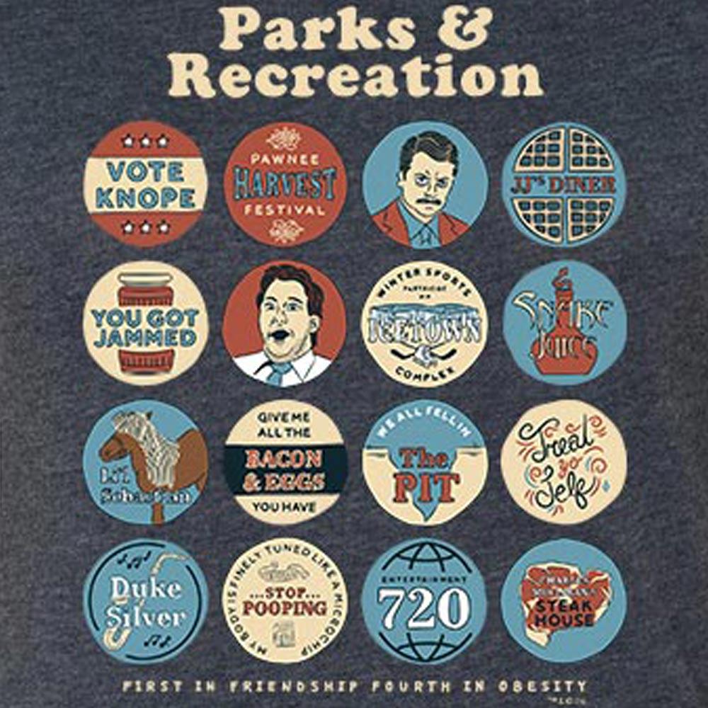 Parks and Recreation Quote Mash-Up Women's Tri-Blend T-Shirt