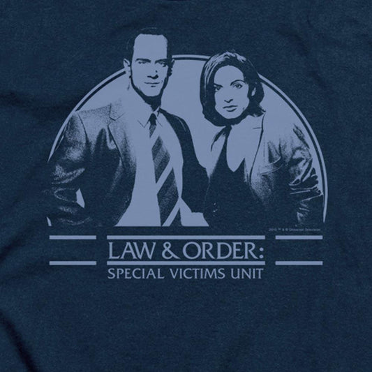 Law & Order: SVU Elliot & Olivia Women's Short Sleeve T-Shirt-1